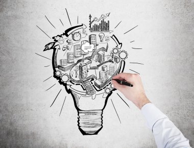 Organizing busineess process