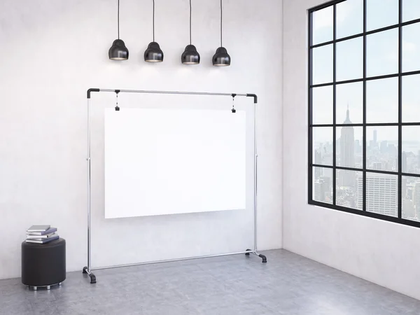 Portable board in the room — Stock Photo, Image