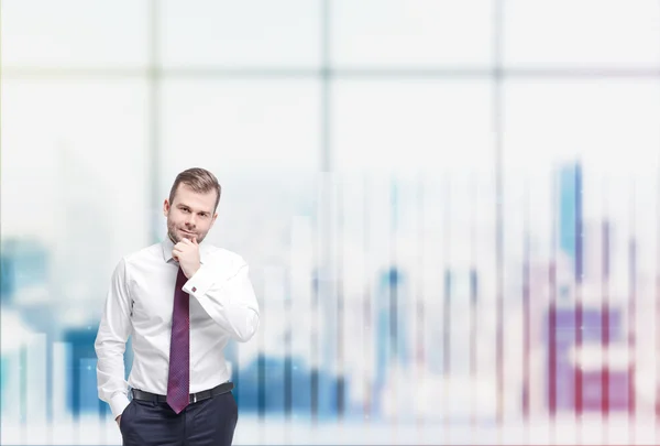 Arbeit im Büro — Stockfoto