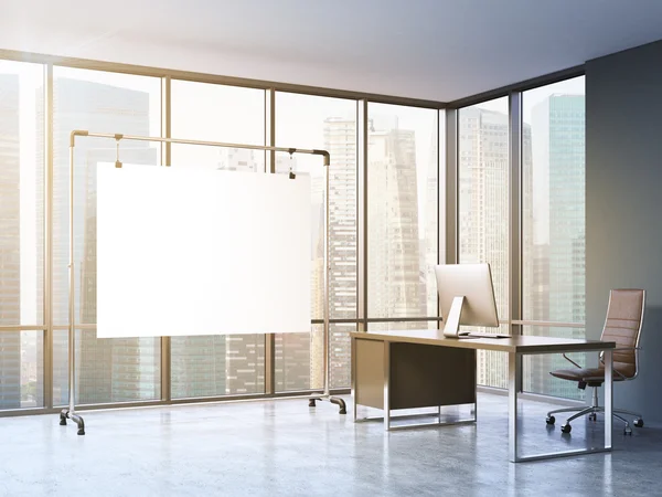 Posto di lavoro in un ufficio moderno — Foto Stock