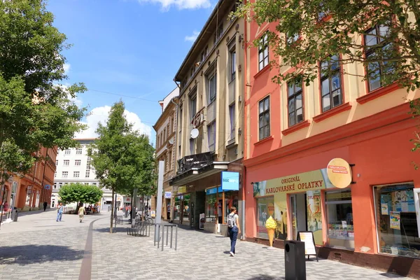 2020年7月14日チェコ共和国チェブ エゲル 旧市街の一つ — ストック写真