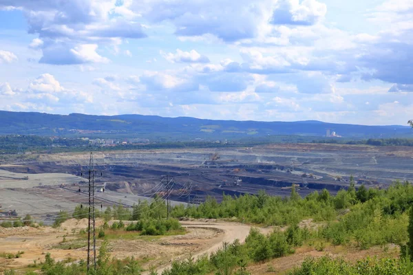 Steenkoolmijn Bij Sokolov Tsjechië — Stockfoto