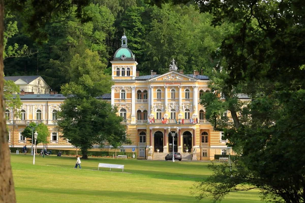 July 2020 Marianske Lazne Marienbad Czech Republic Beautiful Park Marienbad — Stock Photo, Image