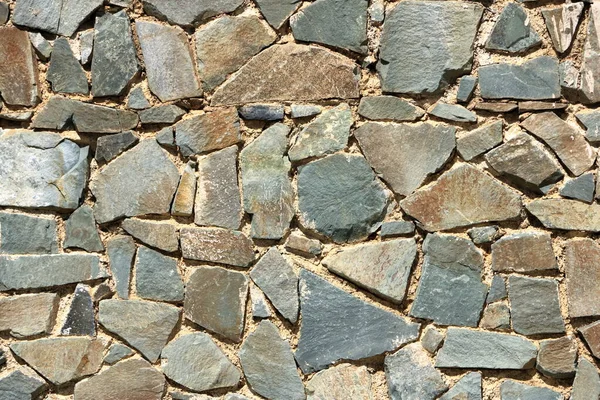 Tło Dekoracji Zielonej Kamiennej Powierzchni Ściany — Zdjęcie stockowe
