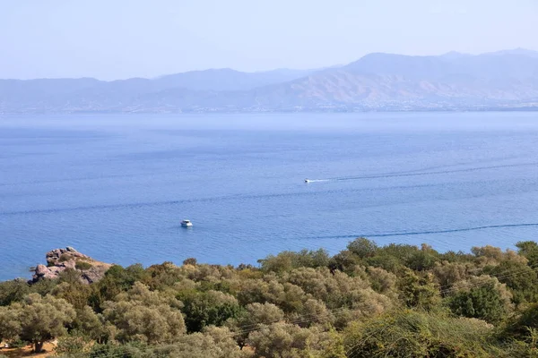 Latchi Polis Troodos Dağları Akamas Yarımadası Kıbrıs Doğru Bir Kamp — Stok fotoğraf