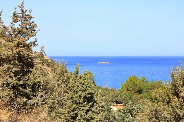 Trilha Natural Afrodite Adonis Península Akamas Chipre — Fotografia de Stock