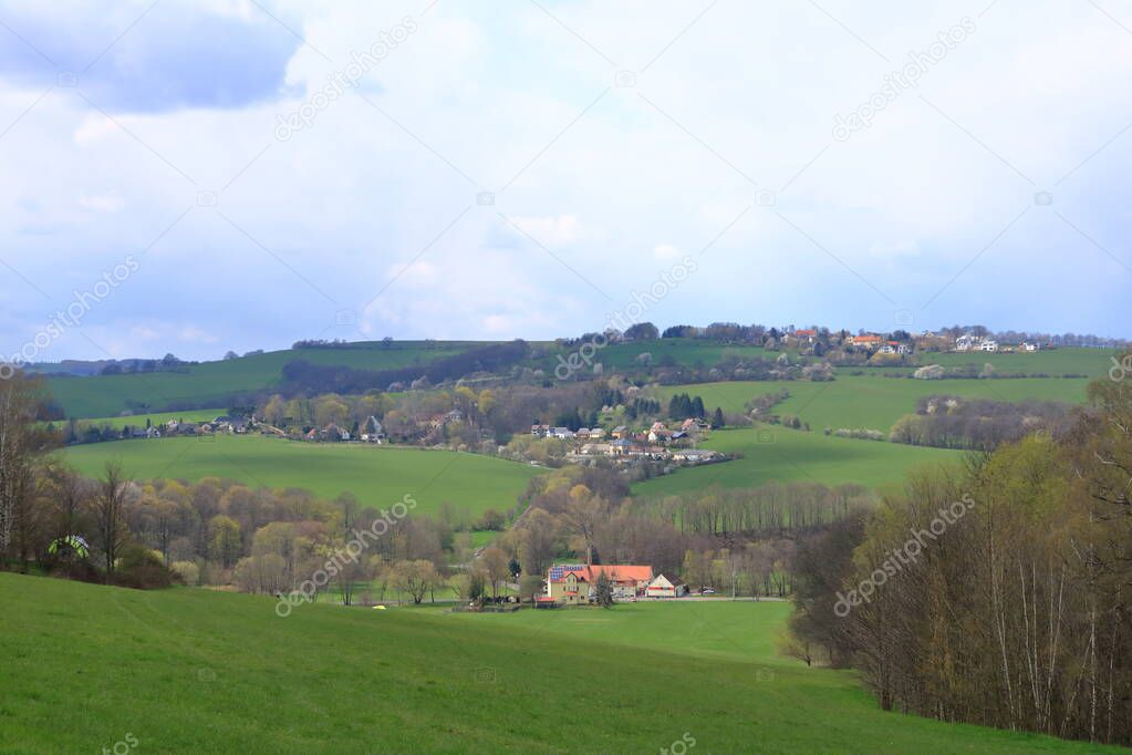 a small village near Kreischa near Dresden in Saxony in Germany