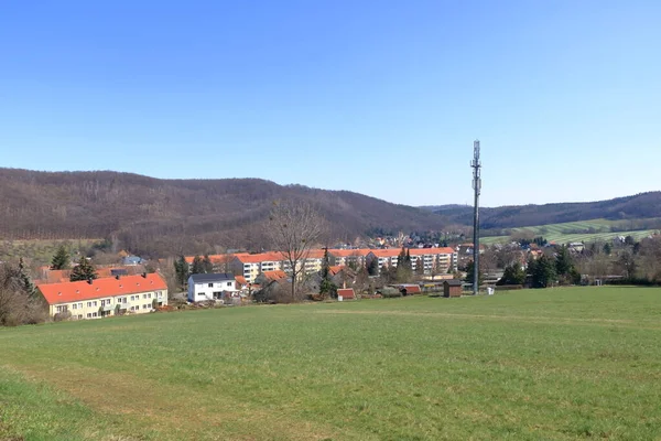 Paesaggio Rurale Vicino Freital Vicino Dresden — Foto Stock