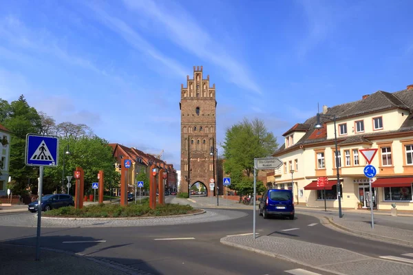 Maio 2021 Anklam Alemanha Cidade Pequena Primavera — Fotografia de Stock