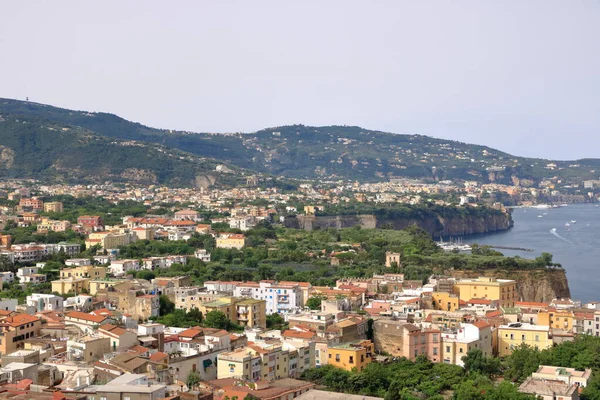 Landschaft Von Sorrent Neapel Italien Westeuropa Blick Auf Das Dorf — Stockfoto