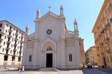 10 Temmuz 2021 Avellino, İtalya: Corso Vittorio Emanuele II.