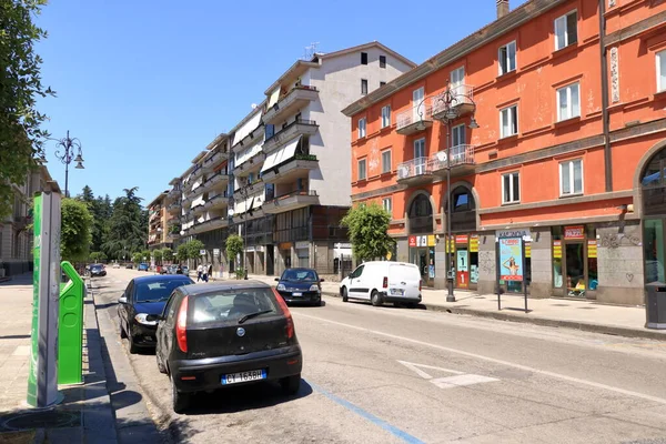 Luglio 2021 Avellino Italia Veduta Della Città Corso Vittorio Emanuele — Foto Stock