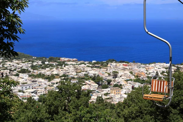 View Anacapri Town Taken Chairlift — Stock Photo, Image