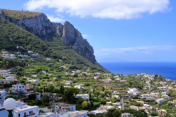Stranden Capri Sedd Ovanifrån — Stockfoto