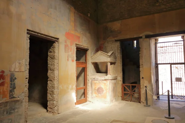Luglio 2021 Pompei Napoli Italia Famoso Sito Antico Pompei Vicino — Foto Stock