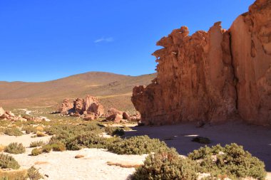 Güney Bolivya 'da İtalya' nın Perdida kaya oluşumu (Valle de Rocas, Ciudad Italia)