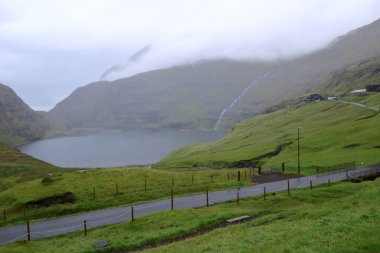 the area around the Saksun Heritage Farm, Streymoy, Faroe Islands, Denmark