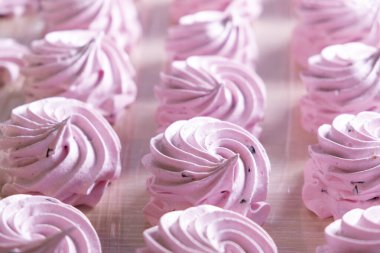 Ev yapımı vişneli şekerlemeler. Ev yapımı tatlılar. Doğal lokumlar. Seçici odak