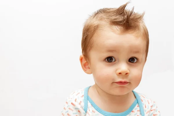 Child looking straight ahead — Stock Photo, Image