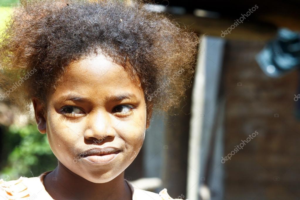 Young black african girls