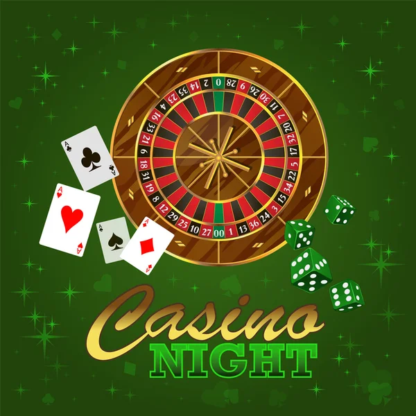 Vector Casino Arrière-plan — Image vectorielle