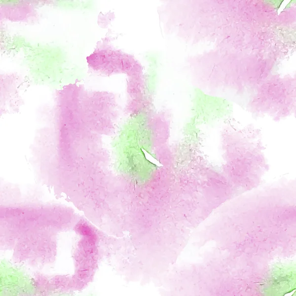 Gemengd roze groen aquarel — Stockvector