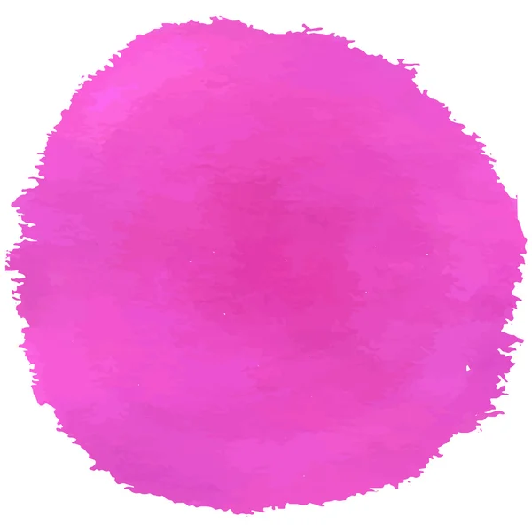 Escova rosa aquarela — Vetor de Stock