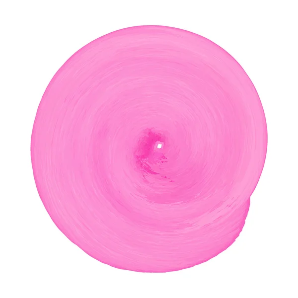 Texturizado aquarela rosa espiral de fundo. Ilustração vetorial . — Vetor de Stock