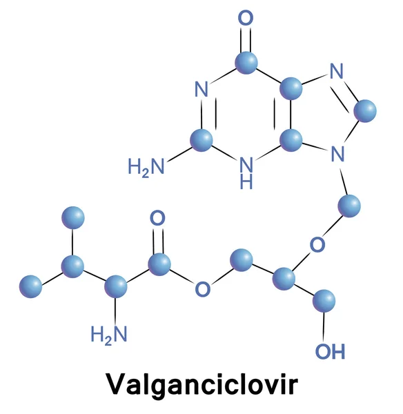 Valgancyclovir — 스톡 벡터