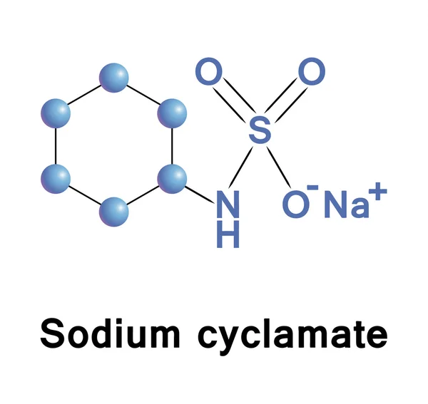 シクラミン酸ナトリウム — ストックベクタ