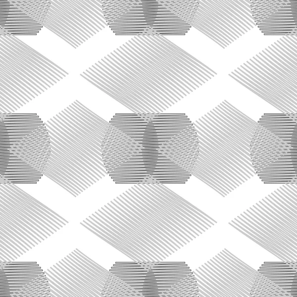 Zigzag monochrome sans couture — Image vectorielle