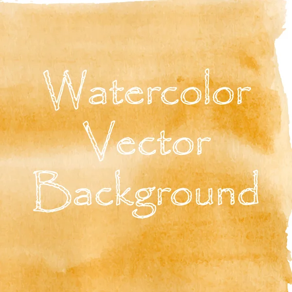Watercolor banner frame — Stock Vector