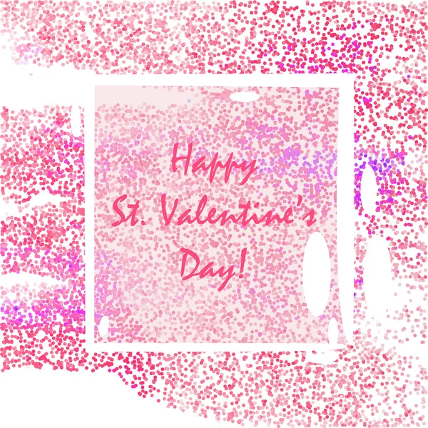 Vintage Valentione dag — Stockvector