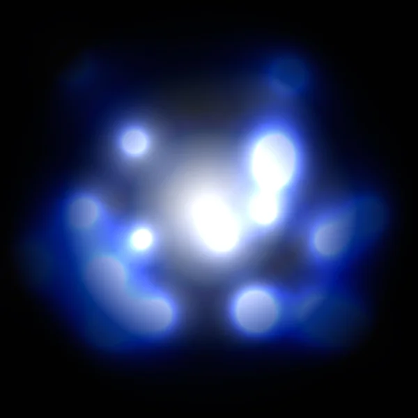 Siniset valot Vektori — vektorikuva