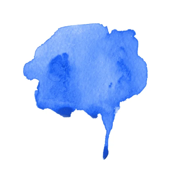 Aquarelle bleue humide — Image vectorielle