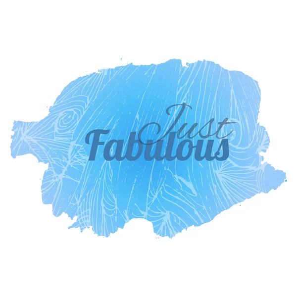 Fabulous blue design. — Stock Vector