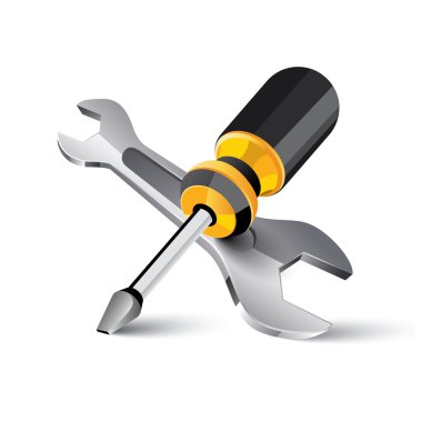 tornavida ve İngiliz anahtarı