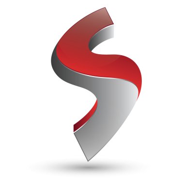 S soyut şekil işareti