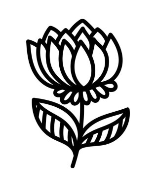 VECTOR 'DA BİR BEYAZ ÇİÇEĞİNDE GÖREV ÇİÇEĞİ