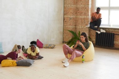 Gençler rahatlıyor