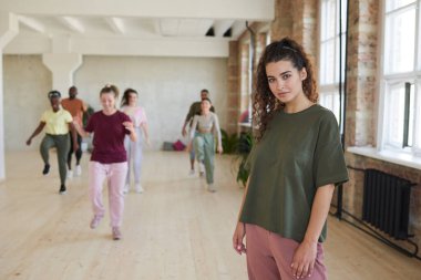 Spor eğitiminde bir kadın