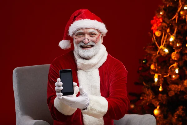 Volejte Santa Clause — Stock fotografie