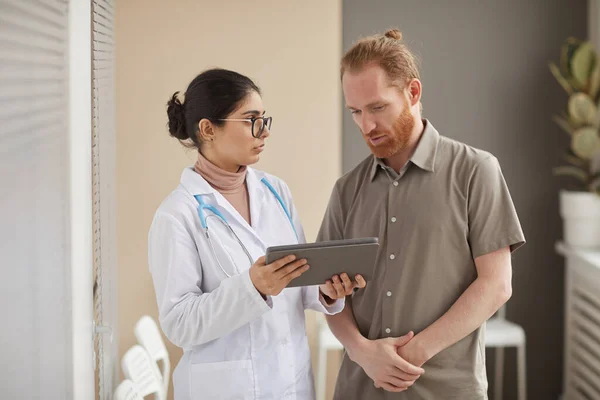 Patiënt weet van de diagnose — Stockfoto