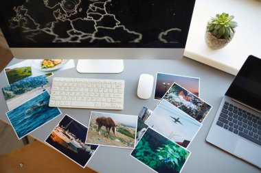 İş yerindeki fotoğraflar