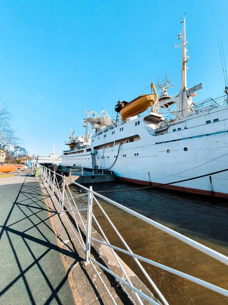 Kalininingrad Rússia Maio 2021 Tiro Museu Oceano Mundial Exposição Livre — Fotografia de Stock