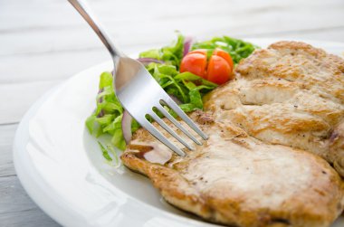 Sebzeli tavuk göğsü