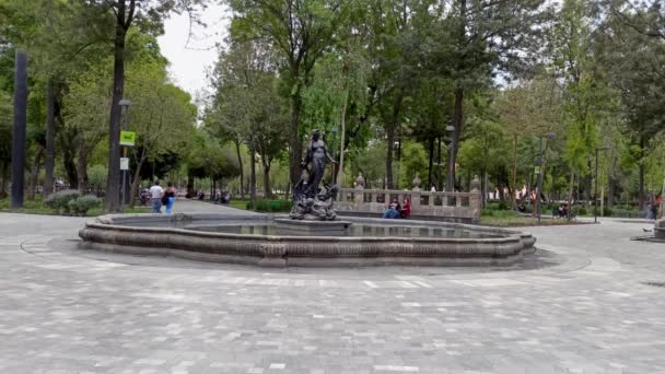 Cidade México México Julho 2020 Escultura Vênus Avenida Central Cidade — Vídeo de Stock