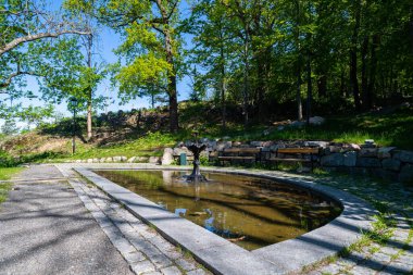 Norveç yürüyüş yolları güzel taşlar ve patikalarla işaretlenmiş.
