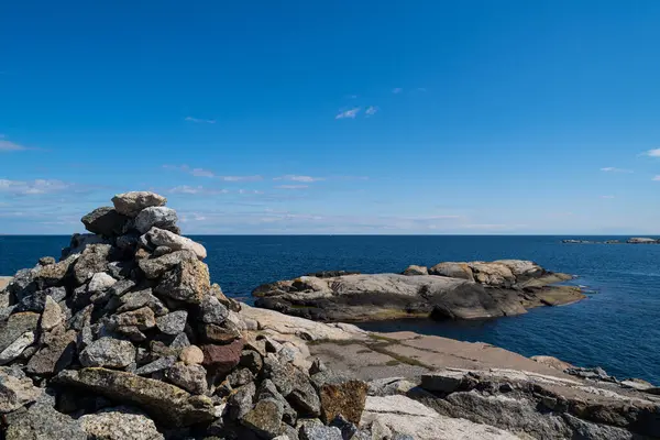 아름다운 바위와 이루어진 북로의 아름다운 — 스톡 사진