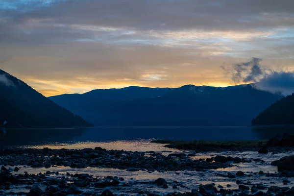 Grabaciones Largo Plazo Río Lgen Cerca Larvik Noruega Donde Los — Foto de Stock